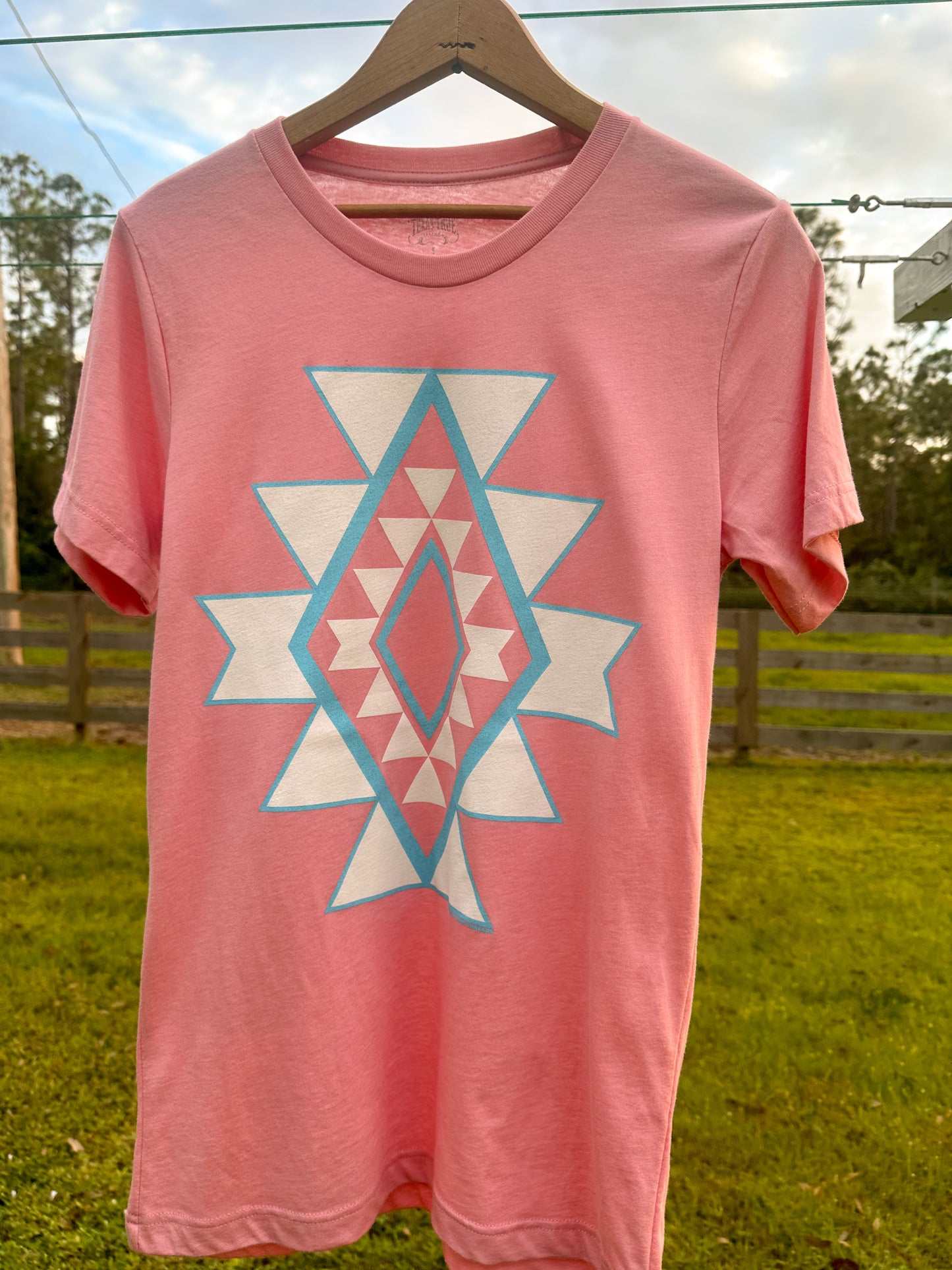 Pink Aztec | Tee